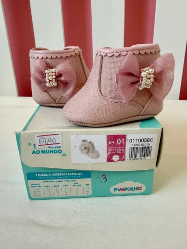 Bota Pimpolho Rosa N13/N1