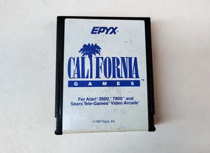 California Games - Cartucho Original Para Atari 2600