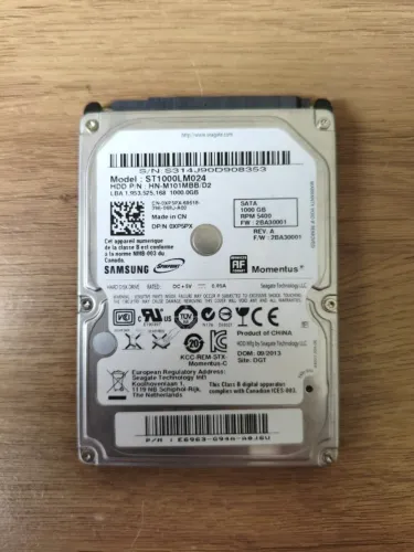 HD 1tb 1000gb 2.5 sata Samsung - Notebook/ps3/ps4/ps5/xbox/backup