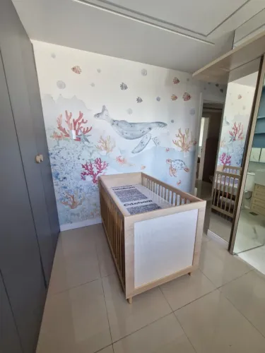 Berço haus nature palha 3 em 1 - Carvalho