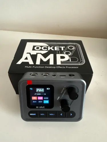 Pedal de efeitos Pockt Amp MVAVE