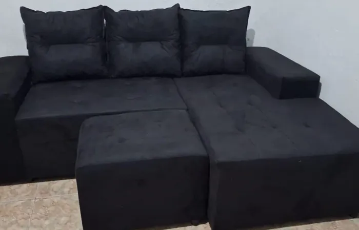 Sofá chaise novo 