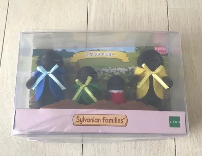 Sylvanian families família toupeira 