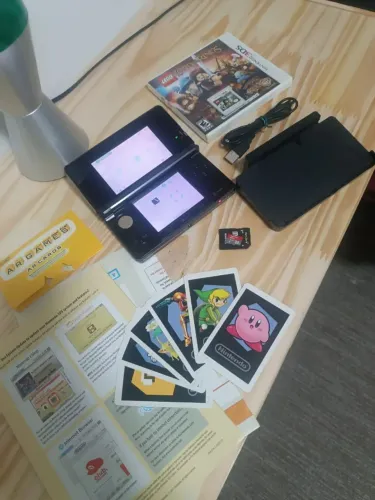 Nintendo 3DS desbloqueado + jogo Lego Lord of the Rings