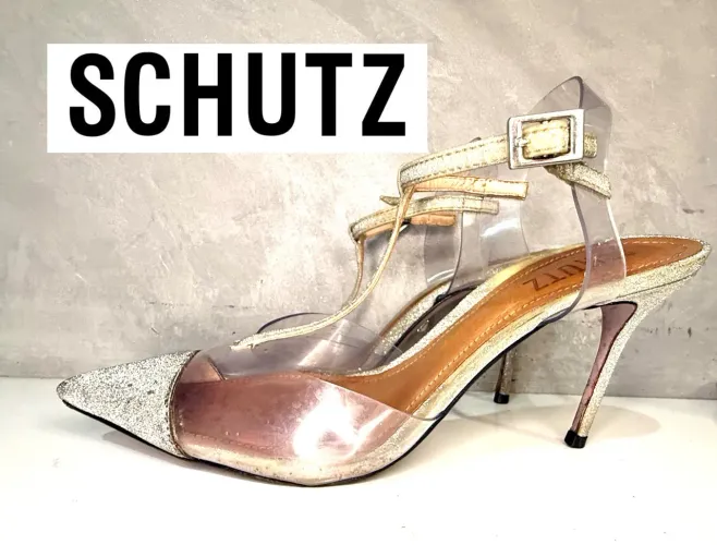 Sandália Schütz Glitter 35 #