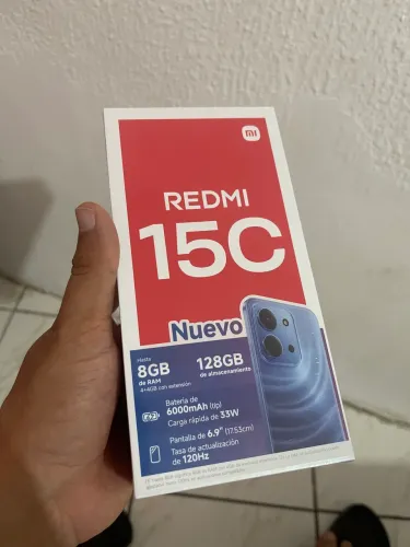Xiaomi Redmi 15C (128GB/4GB) estado de novo