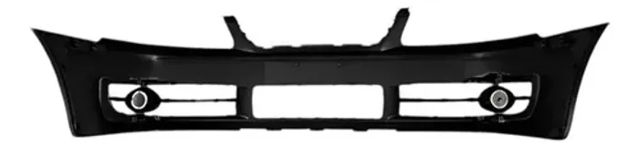 Parachoque Volkswagen Gol Saveiro Parati G3 2003 2004 2005 Preto Liso Para Pintura