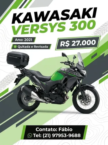 Moto Versys 300.