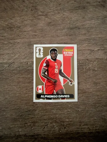 Figurinha bronze Alphonso Davies