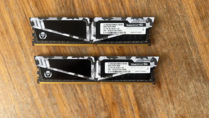 Memória RAM 16GB(2x8GB) DDR4 Pichau gaming T-Force Vucan