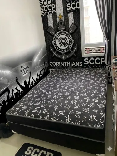 CAMA BOX COM O COLCHÃO ACOPLADO DIRETO DA FÁBRICA