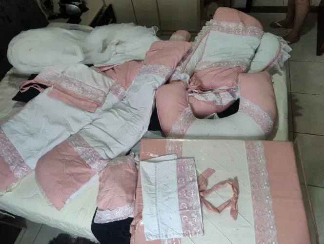 Kit completo para bebê em ótimo estado 