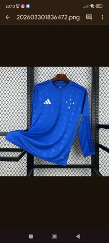Camisa Cruzeiro 26/27 Manga Longa