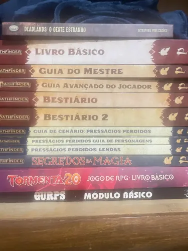 Coleção de TTRPG (Pathfinder v2, Tormenta e etc?)