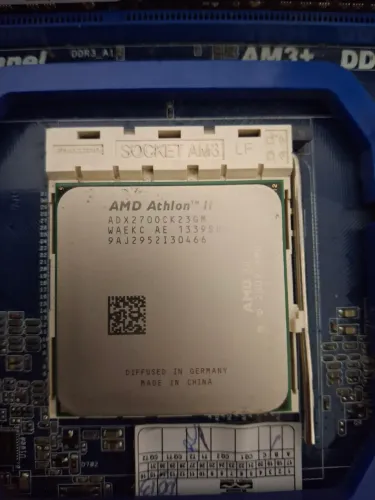 Kit placa mãe e processador am3+