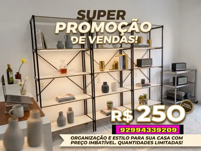 Prateleira industrial para comércio 7