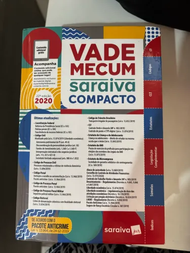 Vade Mecum Saraiva 2020