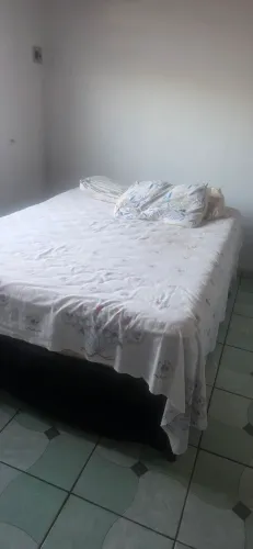Cama e colchão casal ortopédico
