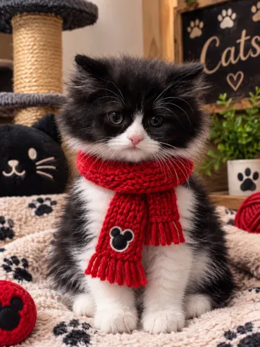Gato persa Doll Face c/Pedigree
