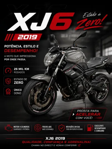 XJ6 estado de zero 