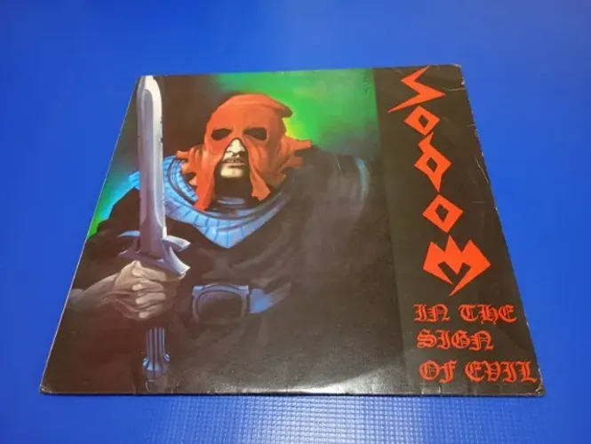 Lp Sodom - In The Sign Of Evil (1987/ Encarte/ Bom/raridade)