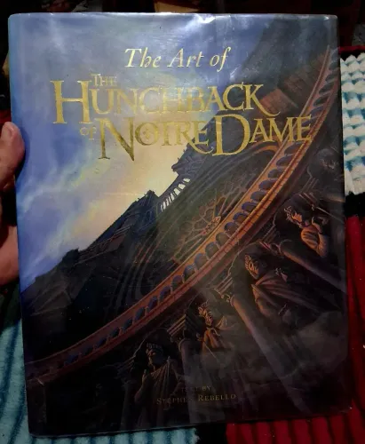 LIVRO DE ARTE DISNEY O CORCUNDA DE NOTRE DAME 1996! RARIDADE! MAKING OFF DO CLÁSSICO! RARO