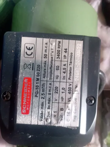Motobomba Schneider - Série PG
