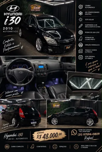 Hyundai I30 2.0 16V 145cv 5P Aut. 2010