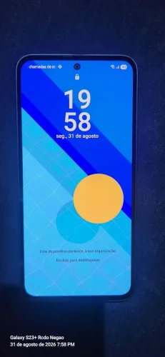 Vendo Tela e tampa traseira do samsung a35 5g original super amoled biometria zerada