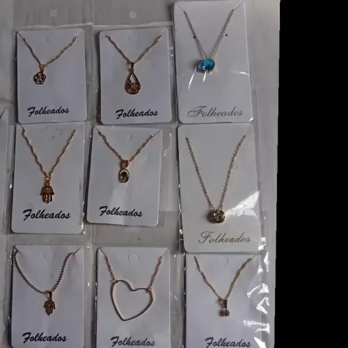 Vendo Semi jóias folheadas a Ouro e Prata
