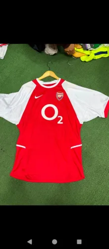 Camisa Do Arsenal HENRY Retrô Nova Na Embalagem Disponível M G e GG Importada