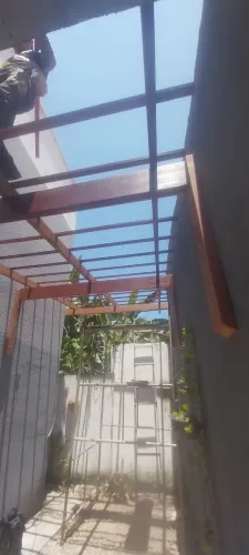 Caramanchão e cobertas