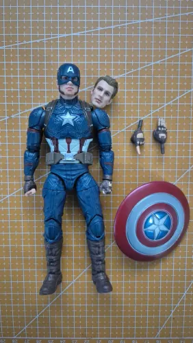 Marvel legends Capitão América Infinit Saga