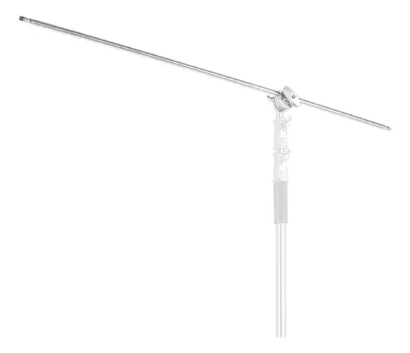 Haste Para Braço Em Inox 128cm Com Ponta De 1/4 Para Tripé