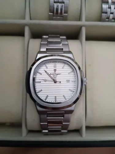 Relógio Poedagar Nautilus Premium Branco