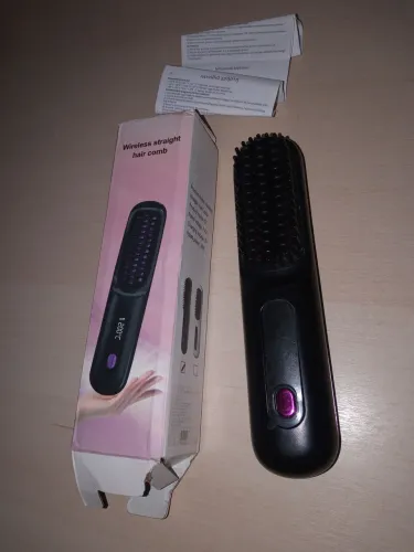 Escova de cabelo Portátil Wireless