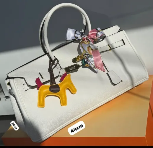 Bolsa Hermes Birkin, branca