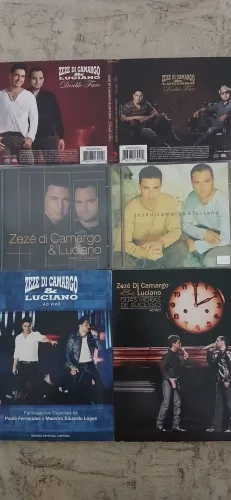 Kit cd+dvd zezé di camargo e luciano