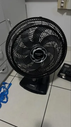 Ventilador Mondial 40cm Turbo - Super Potente e Silencioso (Perfeito Estado)