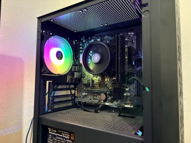 Pc gamer, ryzen 5 8600g / placa mãe A520m-h / memoria ram 16gb ddr5 / fonte 500w