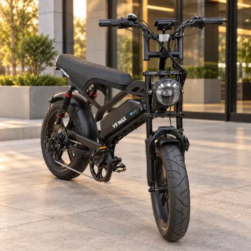 Bicicleta Elétrica V9 Max 2026 1000W Bateria 20Ah