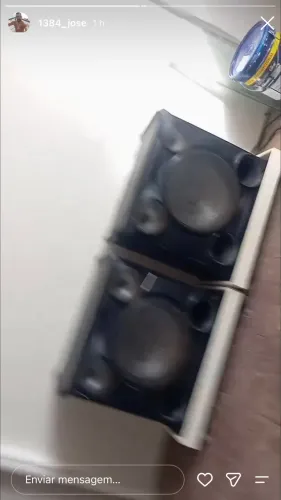 Caixa de som de 18
