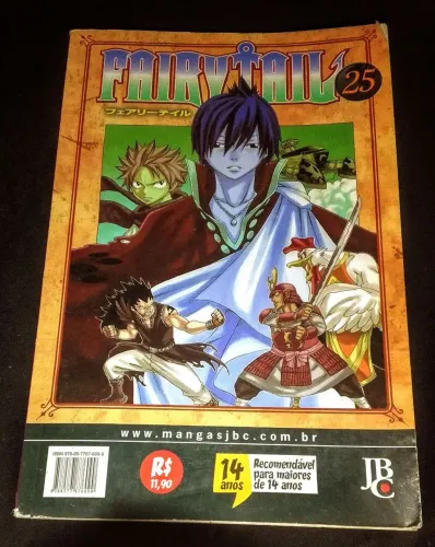 Mangá Fairy Tail nº 25 JBC