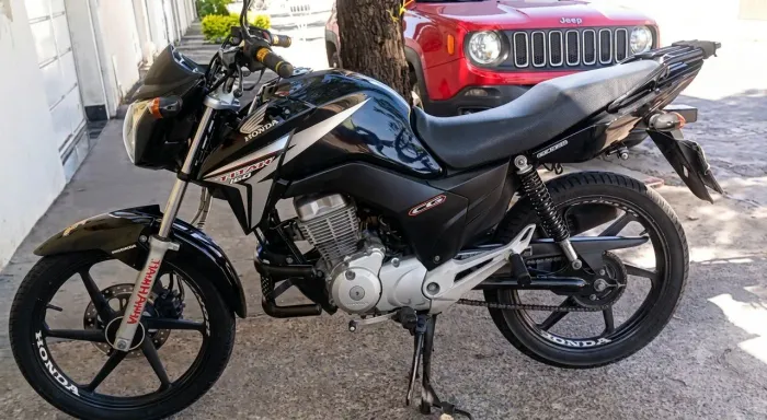 HONDA TITAN 150 EX 2014/2015 - ÚNICO DONO, MANUAL, NOTA FISCAL,COPIA DE CHAVE , ZERA !