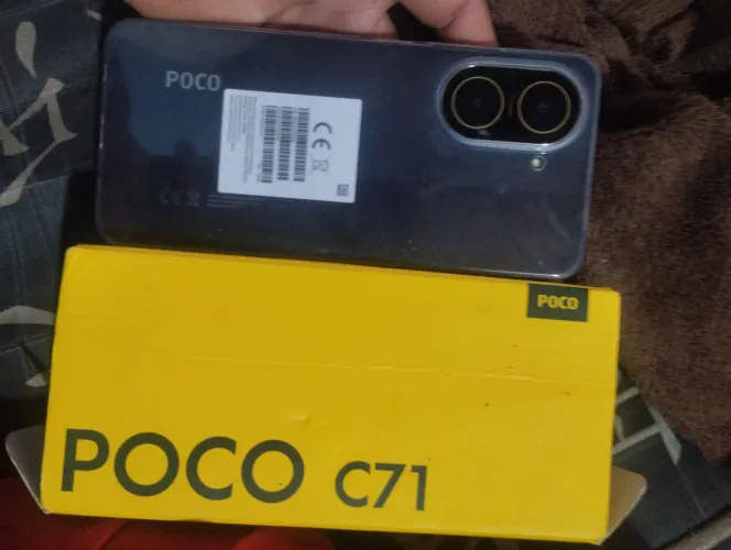 Vendo ou troco POCO C71 128GB 8 de ram 