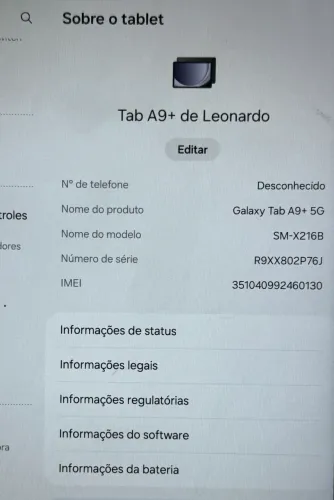 Tablet Samsung