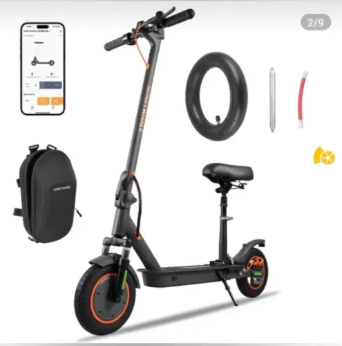 HONEYWHALE M2 MAX-B 500W Patinete Elétrico, 32KM Autonomia, vel máx 32 km/h, usado 524 km