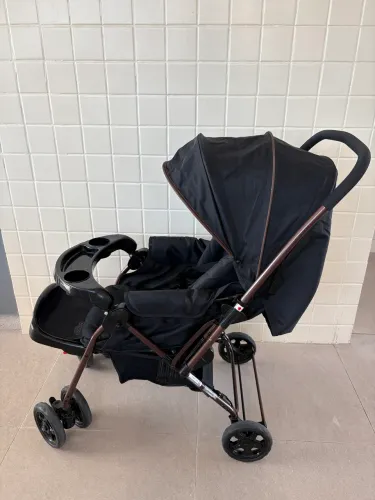 Carrinho + bebê conforto - Travel System Cosco Kids, Reverse Duo