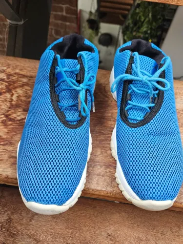 Tênis Nike Air Jordan future azul - tamanho 40 - 1000% original em excelente estado!!