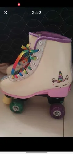 Patins unicórnio perfeito 35/38